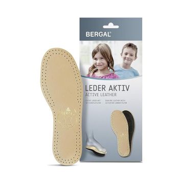 Анатомические стельки для детей BERGAL Active Leather Kids 86610