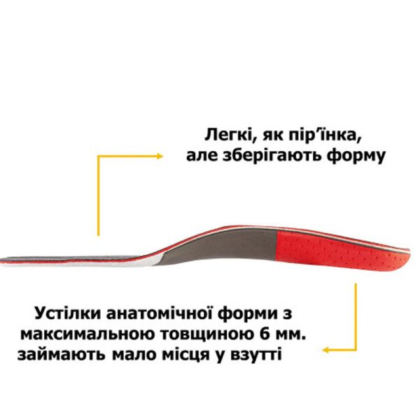 Анатомические стельки BERGAL X-Treme Insole 6680