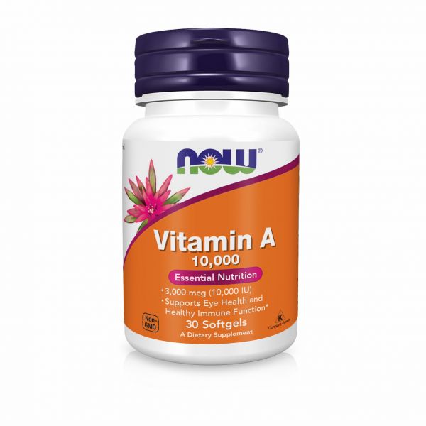 Now Vitamin A 10000 МО Вітамін А