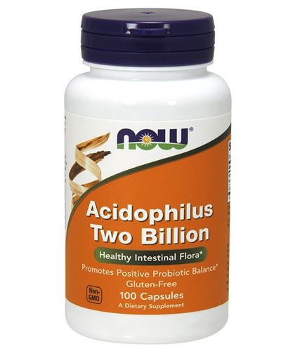 Now Acidofilus Two Billion Ацидофильні бактерії два мільярди 