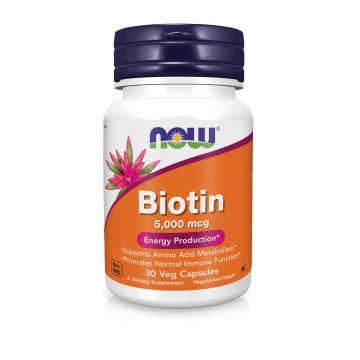 Now Biotin 5000мкг Біотин