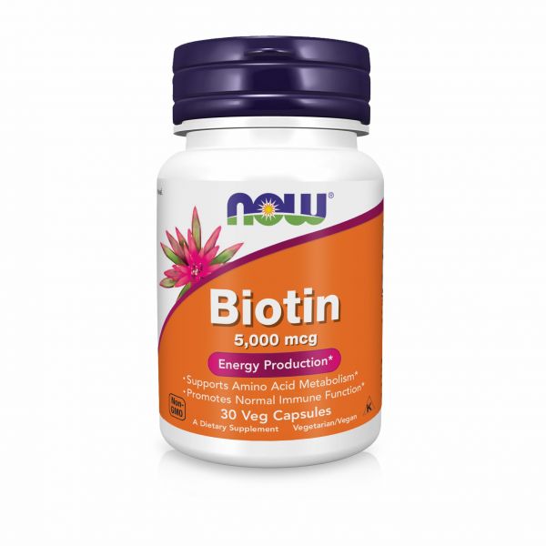 Now Biotin 5000мкг Біотин