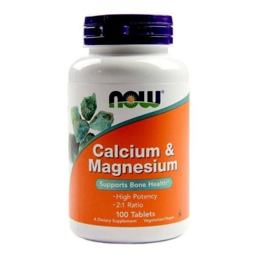 Now Calcium and Magnesium 2:1 Кальцій та магній 1000мг:500мг