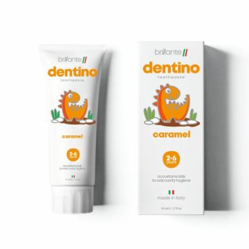Зубна паста-гель dentino Caramel Kids (2-6 років), 50 мл