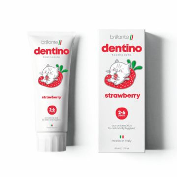 Зубна паста-гель dentino Strawberry Kids (2-6 років), 50 мл