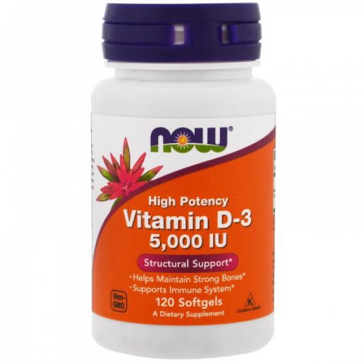 Now Vitamin D-3 5000 МО Вітамін D-3