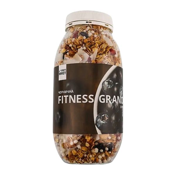 Fitness Granola - 450g Bilberry with Protein (Пошкоджена банка)