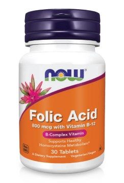 Now Folic Acid 800мкг Фолиевая кислота