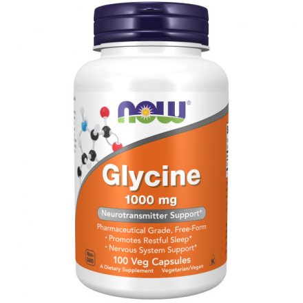 Now Glycine 1000мг Гліцин