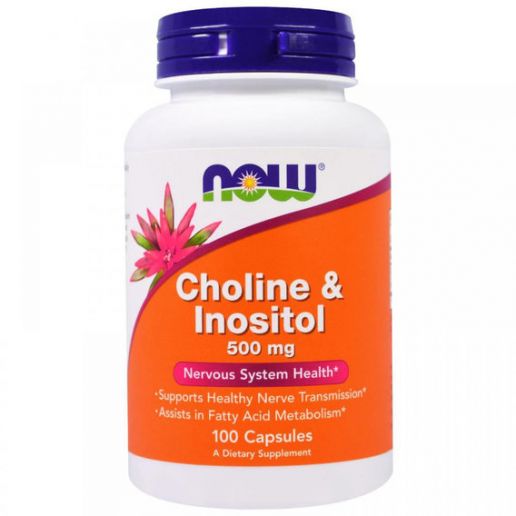 Now Choline and Inositol Холін та інозитол