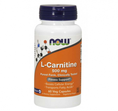 Now L-Carnitine 500мг L-карнітін