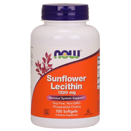 Now Sunflower Lecithin 1200мг Соняшниковий лецитин  1517909999