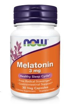 Now Melatonin 3мг Амінокислота Мелатонін