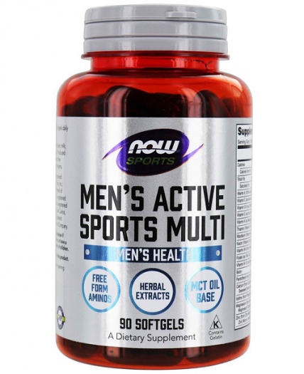 Now Men's Active Sports Mult Мультивітаміни для чоловіків