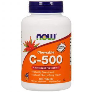 Now Chewable С-500 Жувальний вітамін С