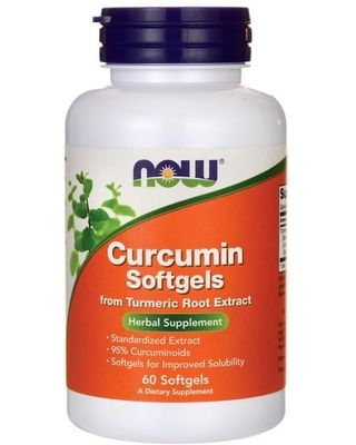 Now Curcumin softgels Куркумін у м'яких капсулах