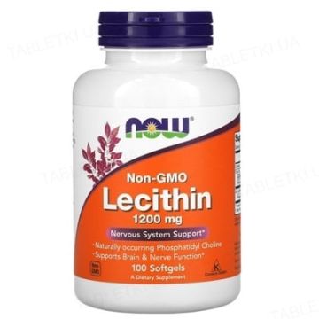 Now Lecithin 1200мг Лецитин
