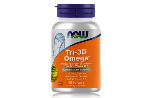 NOW TRI-3D ОМЕГА у м'яких капсулах №30 2106909200