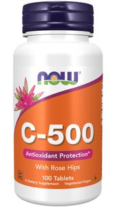Now Vitamin С-500 Вітамін С з шипшиною