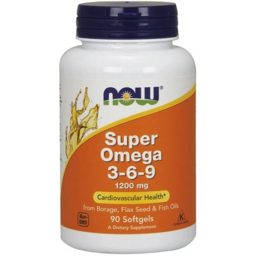 Now Super Omega 3-6-9 1200 mg Комплекс Супер Омега 3-6-9