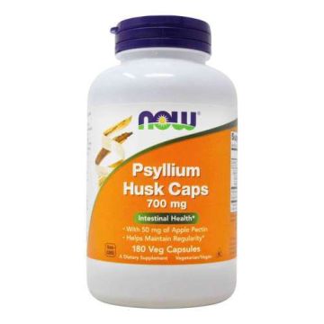 Now Psyllium Husk Caps 700 mg Лушпиння насіння подорожника
