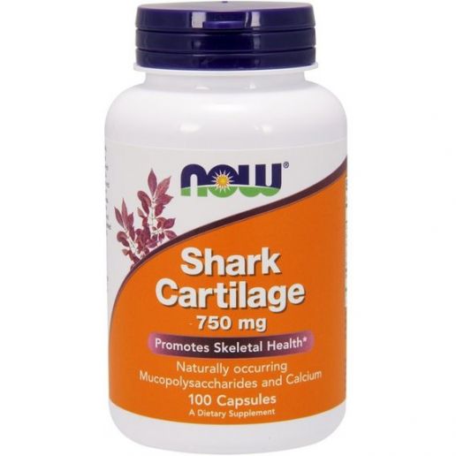 Now Shark Cartilage 750 мг Акулячий хрящ