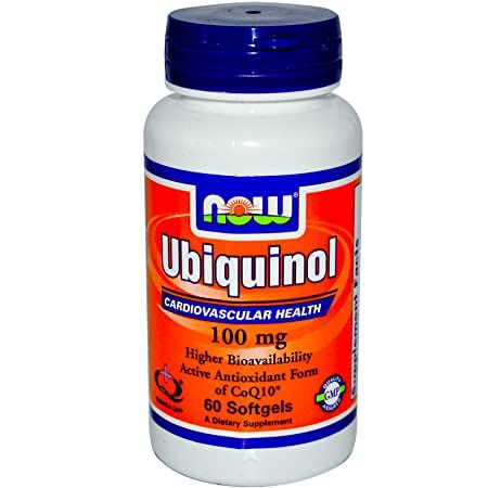 Now Ubiquinol 100 mg Убіхінол
