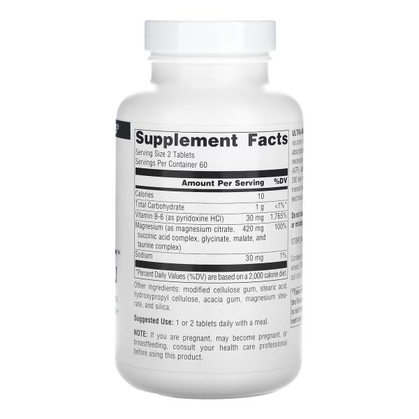 Ultra-Mag Magnesium Complex - 120 tabs (Пошкоджена етикетка)