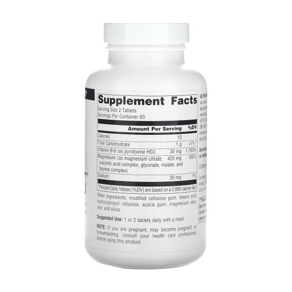 Ultra-Mag Magnesium Complex - 60 Tablets
