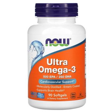 Now Ultra Оmega-3 Fish Oil Ультра Омега-3