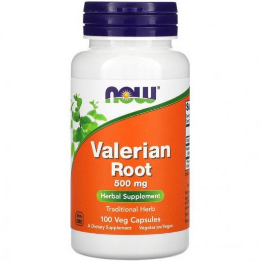 Now Valerian Root 500 mg Корінь валеріани
