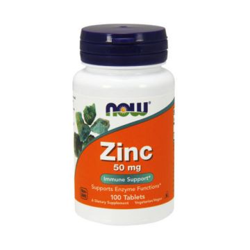 Now Zinc 50 mg Цинк глюконат